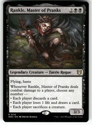 Rankle, Master of Pranks (116/215) Wilds of Eldraine Commander
