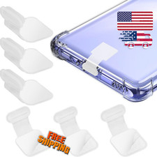 Dust Plug Type-c USB Charging Port Protector Silicone Cover For Smart 6pcs