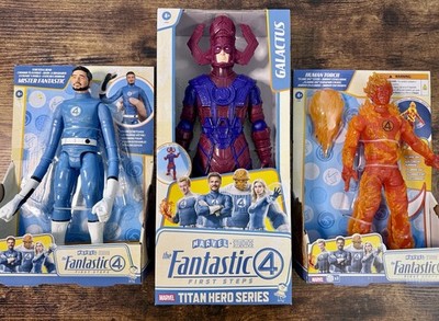 FANTASTIC  FOUR - First Steps Collectors Action Figures Bundle Marvel & HASBRO 