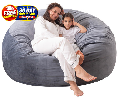 3 Ft Bean Bag Chair for Adults/Kids，Large Bean Bag Chairs with Fillings，Memory F