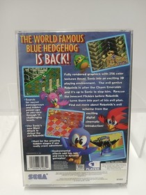 Sonic 3D Blast for Sega Saturn Complete w/ Case Manual & Disc CIB 1996 PRISTINE!