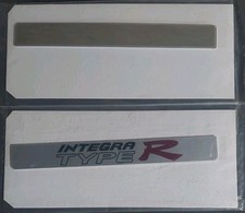 Rare Honda Integra Dc5 Type R Sill Plate Emblem Rare Honda Integra Dc5 Type R Sill Plate Emblem