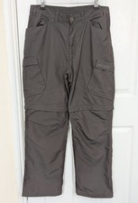 Sprayway Mens Mori Combi Pant Walking Trousers Convertible - Medium - Grey Brown