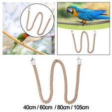 Parrot Climbing Rope Bird Perch Stand Hanging Birds Supplies Bird Rope Perches