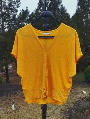 Women Blackstone Shirt Orange Polyester 40 / L /