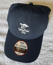 Cypress Point Club - NEW - Navy Blue Imperial Lightweight Golf Hat