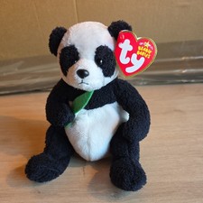 Ty Beanie Baby Manchu The Panda Excellent Condition With Tags