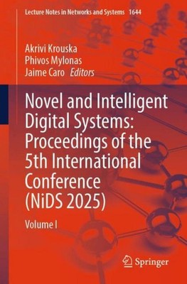 Novel and Intelligent Digital Systems: Proceedings of the 5th International Conf