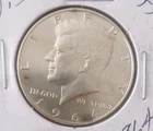 1964 JFK Half Dollar. Check The Toning On The Back!