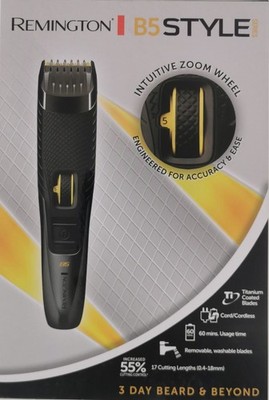 Remington MB5000 B5 Style Series Akku-Bart- und Stoppelschneider schwarz