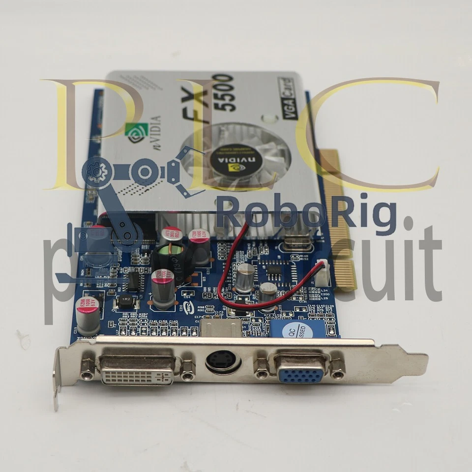 NEW 1X FX5500 independent 256M 128bit DVI dual-screen multi-screen graphics card - Image 3 of 4