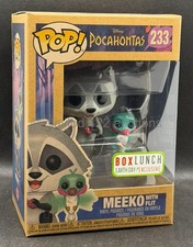Funko POP!  Pocahontas: Meeko w Flit Earth Day - Box Lunch Excl 233 Disney