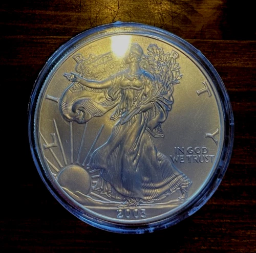 2003 1 oz Silver American Eagle (Brilliant Uncirculated)