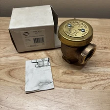 Cash Acme 1 Inch V-101 Anti-Siphon Vacuum Breaker, Brass Plumbing Fitting