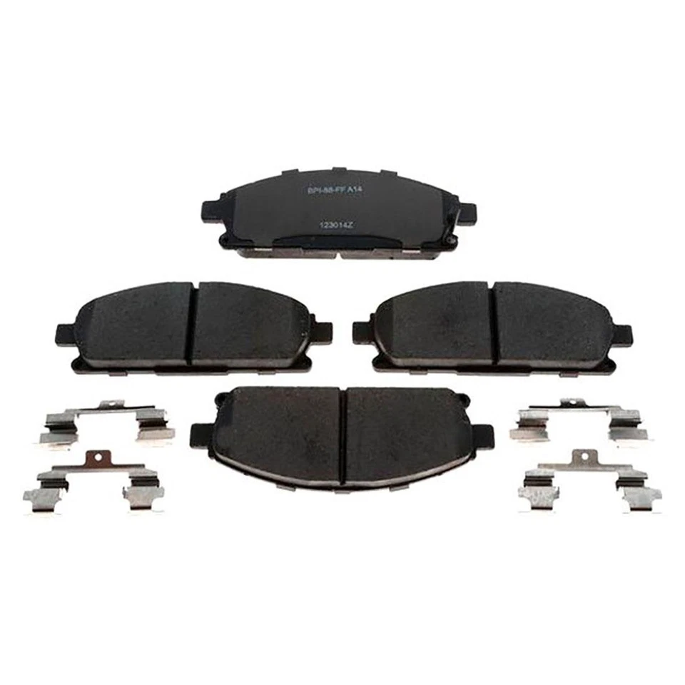 Rotores de freno delanteros y pastillas de cerámica Pathfinder 2002-2004 + tambores de freno y zapatas Foto 4 de 4