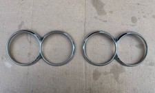 Original Maserati 3500 Sebring Trolley Headlight Bezel Frames Original Maserati 3500 Sebring Trolley Headlight Bezel Frames