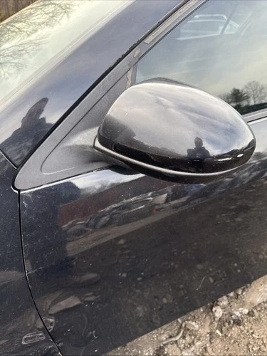 2007-2009 Mazda 3 Driver Side View Power Door Mirror Blue OEM C04B28040