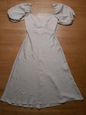 Jenny Yoo  Formal Maxi Dress Sz 2 - Puff Sleeve - Square Neck - low back