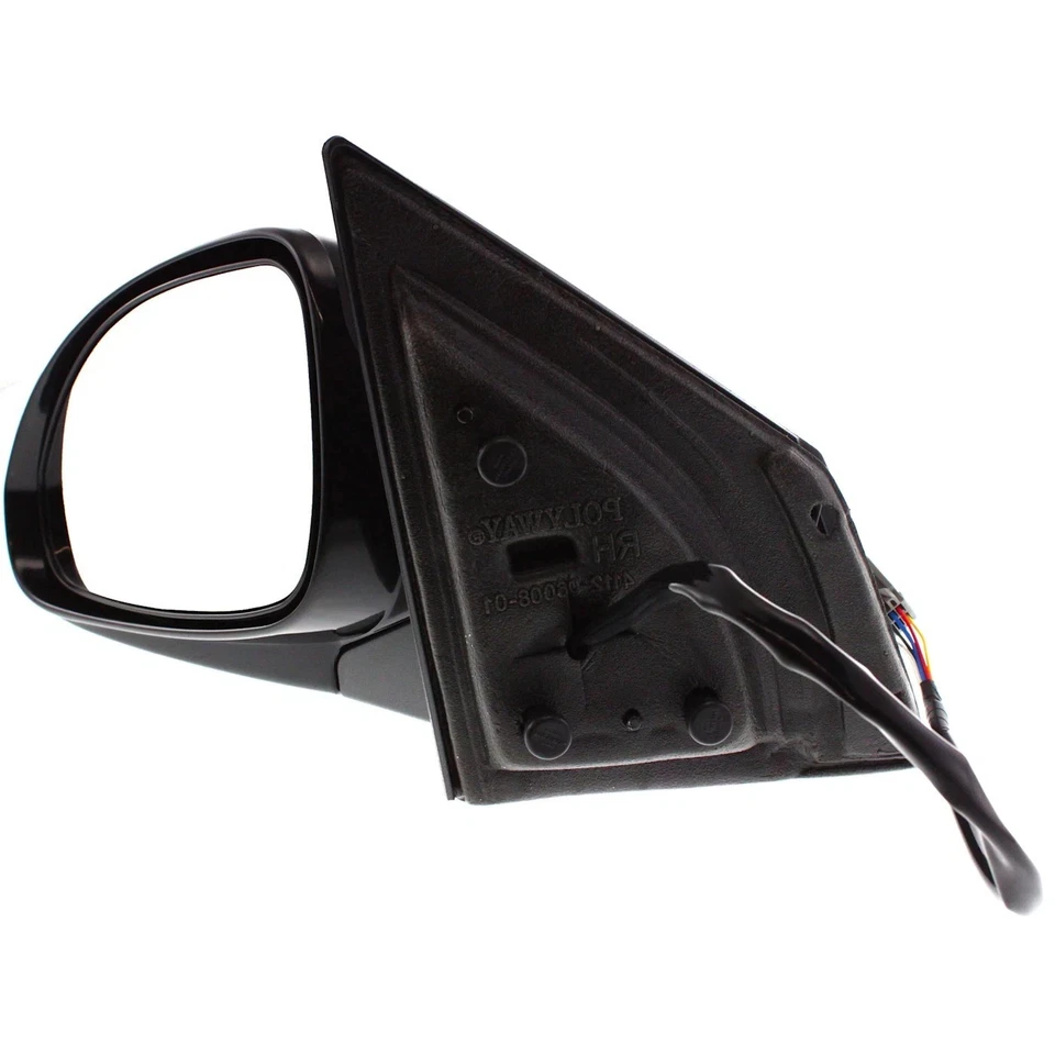 New Left Side Power Mirror Manual Folding Heated Fits Buick Enclave 2008-2017 - Image 2 of 2