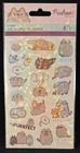 Pusheen the Cat - Stickers - 4 Sheet Pack - 2 Sheets with Halo & 2 Without