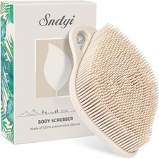 Silicone Body Scrubber, Gentle Exfoliating Body Scrubber for Sensitive Skin,
