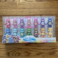 Care Bears 2016 Figures Set of 14 Collectors Edition Sweet Sakura Bear Opened 