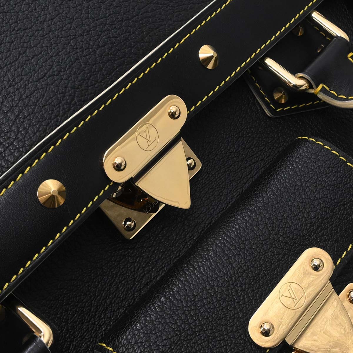 Louis Vuitton Black Suhali Extravagant Handbag M91800 LM1014 136499 image 8