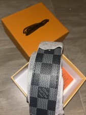 Grauer Gürtel Gr. 110 mit Schachbrettmuster