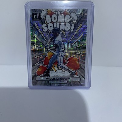 2023 Donruss #BS4 Willie McCovey Bomb Squad Vector San Francisco Giants