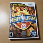 NBA Jam (Nintendo Wii, 2010) CIB Complete with Manual Basketball Video Game
