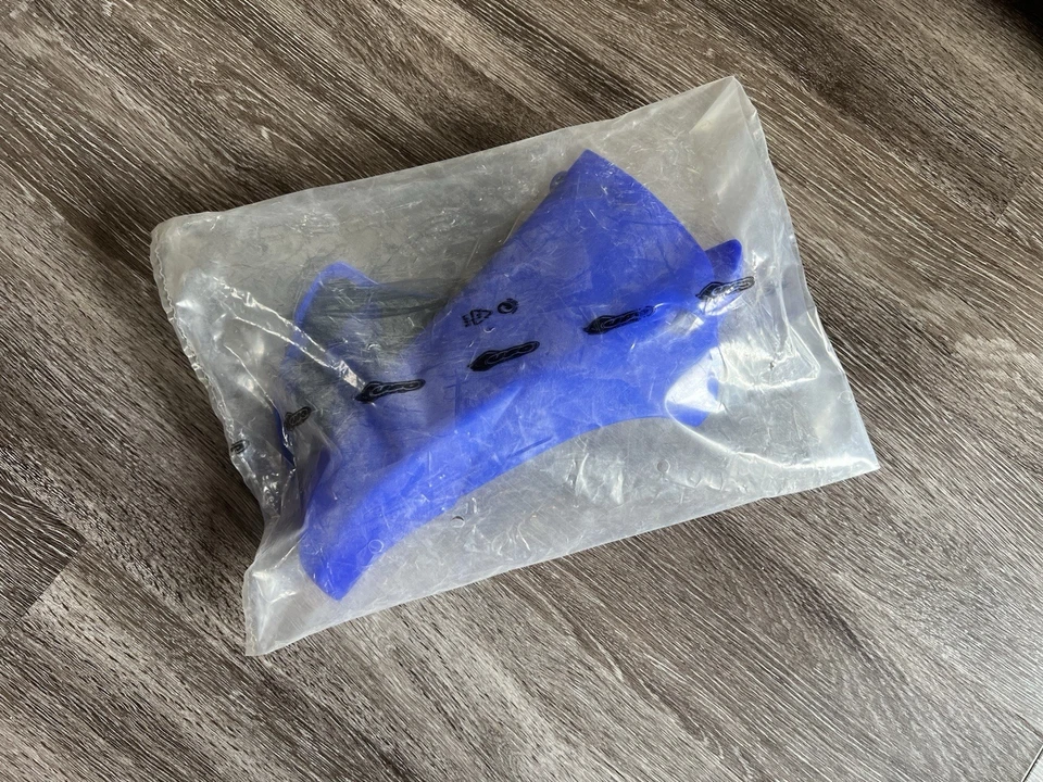 Yamaha YZ450F 2010 2011 2013 Motocross RARO AZUL cubiertas de radiador por UFO Foto 3 de 4