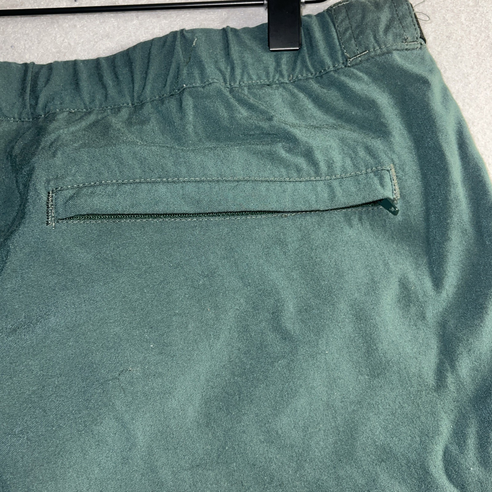 North Face Shorts Mens L Dark Olive Belted Trunks Nylon Utility Outdoors thumbnail 8