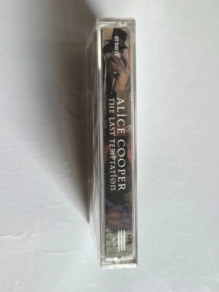 Alice Cooper The Last Temptation New SEALED 1994 Cassette, HYPE sticker - Image 3 of 4
