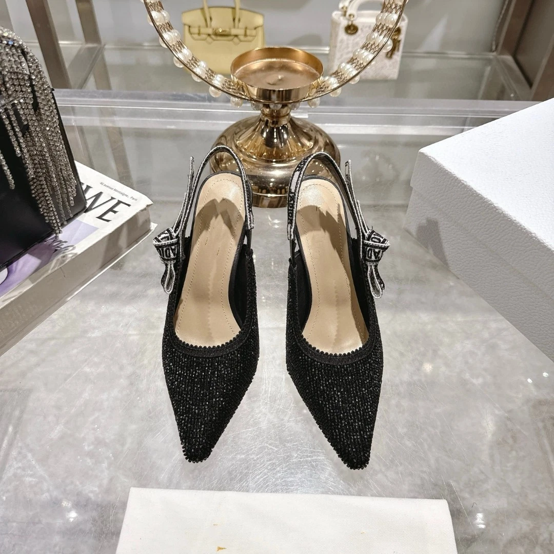 2026 summer new sell well women Model show High quality Diamond set shoes