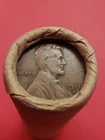 1911-D LINCOLN WHEAT CENT 1913-D LINCOLN WHEAT PENNY COIN ROLL ENDERS BANKROLLED