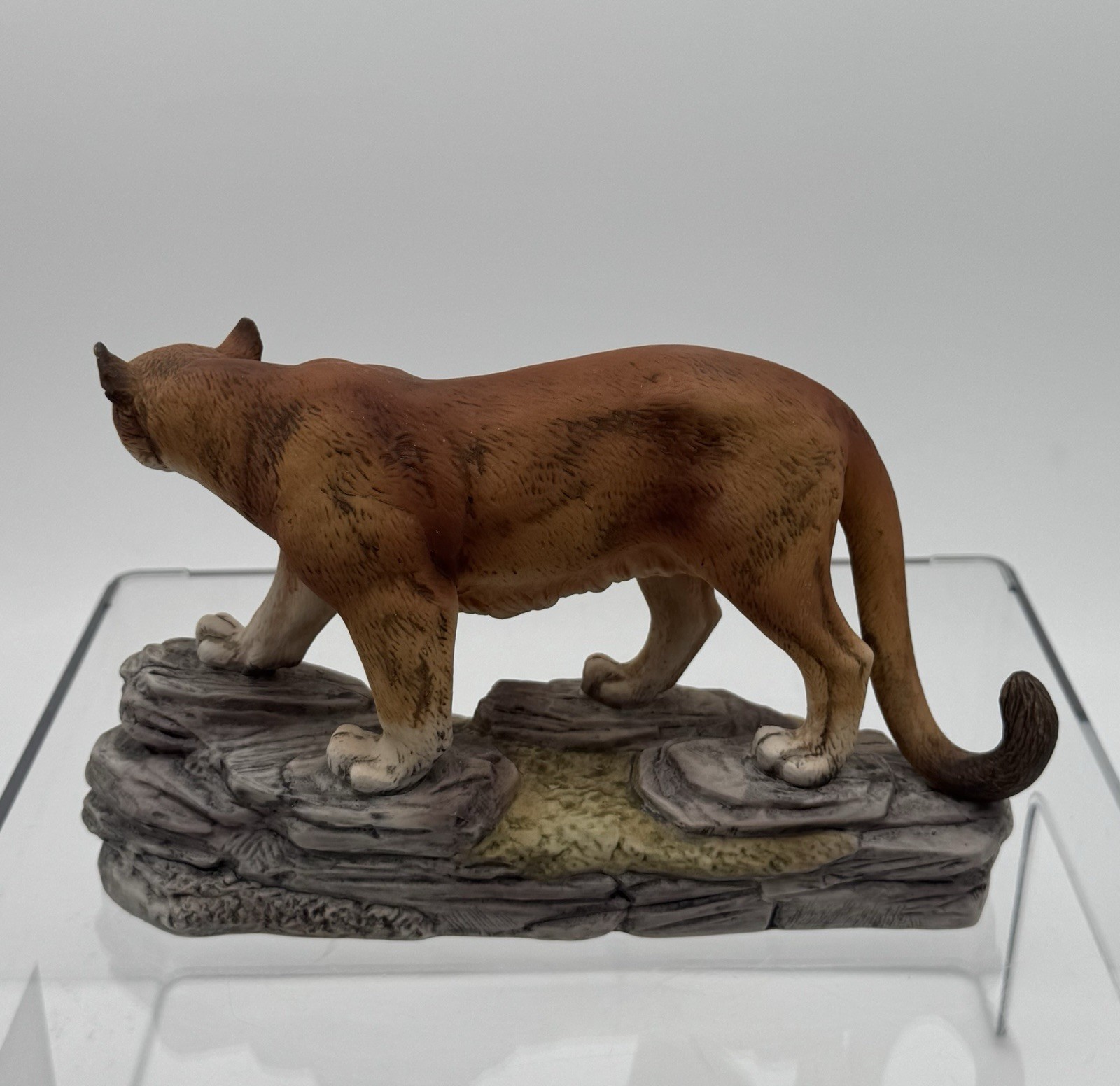 Andrea By Sadek Puma Mountain Lion Cougar #5616  Porcelain Figurine Japan thumbnail 4