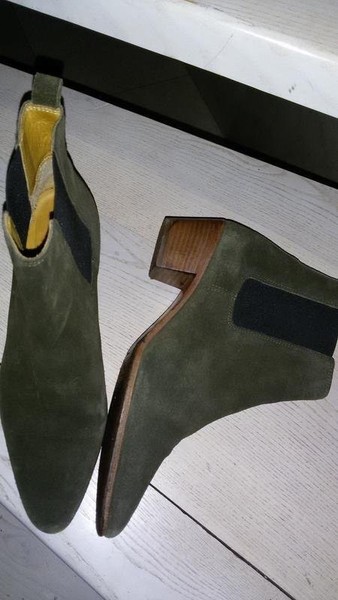 Women IRO Boots Khaki Suede 38