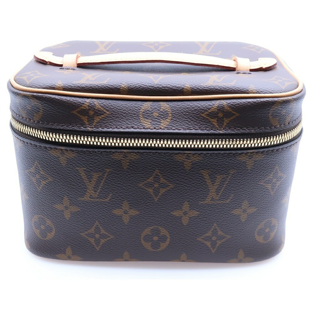 LOUIS VUITTON Nice Mini M44495 Monogram Unconfirmed Vanity Bag Monogram Canvas