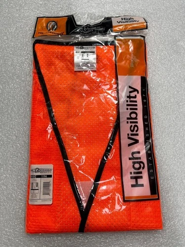 Lot For 8 ML Kishigo - Mesh Reflective Safety Vest - 1194 Size 4XL-5XL - product listing photo