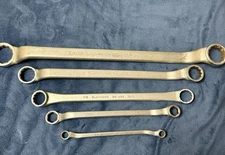 Vintage Blackhawk Tools Offset Double Box End Wrench Lot Made USA