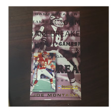 Fleer 1994 GameDay Game Breakers Joe Montana #7 Kansas City Chiefs NFL