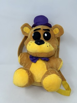 Sanshee FNAF Five Nights Freddy's Possessed Fredbear Plush Backpack 2016 HTF