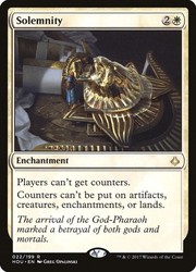 Solemnity 022/199 Hour of Devastation MTG Rare