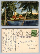 Palm Beach, FL-Florida, Everglades Club Water...
