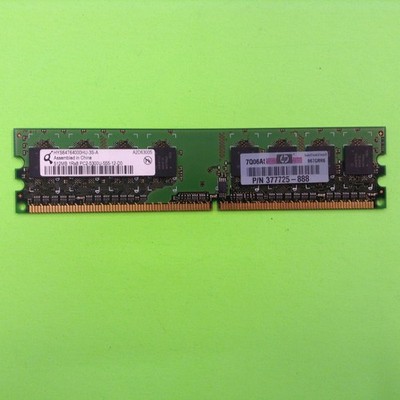 Qimonda HYS64T64000HU-3S-A 377725-888 512MB DDR2-667 (PC2-5300) PC2-5300U Rand