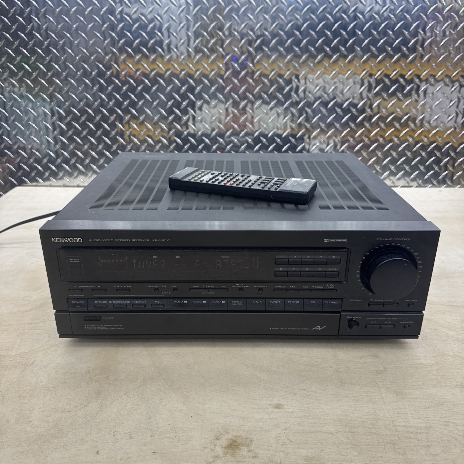 Kenwood KR 8010 vintage audio equipment - eBay listing photo 3