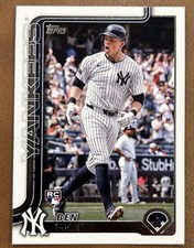 2025 Topps Series 1 - Ben Rice #337 (RC) New York Yankees Rookie !!!