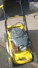 Challenge Petrol Rotary Push Lawn Mower Yellow Black Push Lawnmower Type