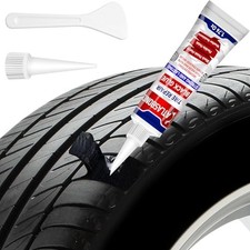 Tire Repair Glue Sidewall Repair Kit Professional Black Rubber Cement for vehicl
