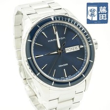 HAMILTON Jazzmaster Day Date Quartz Navy Dial